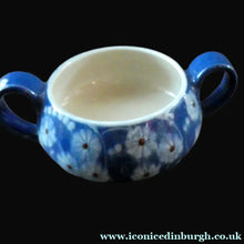 Load image into Gallery viewer, Vintage DANISH Twin Handle Bowl by Herman Kahler with Pretty Marguerite Pattern
