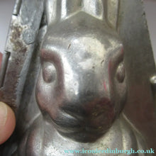 Load image into Gallery viewer, Vintage DUTCH Vormenfabriek Tilburg Tin Chocolate Mould in the Shape of a Little Rabbit
