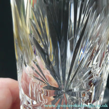 Load image into Gallery viewer, Vintage Edinburgh Crystal CHAMPAGNE FLUTES. STAR OF EDINBURGH Pattern. Set of Six; 6 1/4 inches
