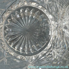 Load image into Gallery viewer, Vintage Edinburgh Crystal Pair of Large Old Fashioned STAR OF EDINBURGH Tumblers. Height: 3 1/4 inche
