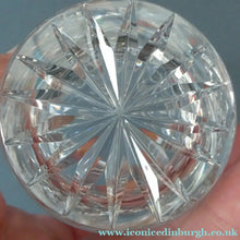 Load image into Gallery viewer, Vintage Edinburgh Crystal Pair of Large Old Fashioned Tumblers. Height: 3 1/2 inches
