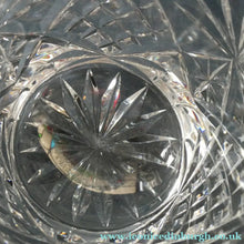 Load image into Gallery viewer, Vintage Edinburgh Crystal THREE Large Old Fashioned Tumblers. Height: 3 1/2 inches
