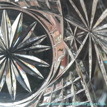 Load image into Gallery viewer, Vintage Edinburgh Crystal THREE Large Old Fashioned Tumblers. Height: 3 1/2 inches
