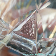 Load image into Gallery viewer, Vintage Edinburgh Crystal Small WHISKY Tumblers. STAR OF EDINBURGH Pattern. Set of Six; 3 inches
