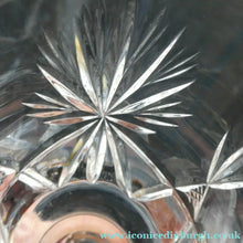 Load image into Gallery viewer, Vintage Edinburgh Crystal White Wine Glasses. STAR OF EDINBURGH Pattern. Set of Four: 6 inches 
