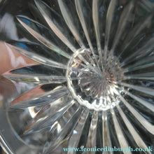 Load image into Gallery viewer, Vintage Edinburgh Crystal White Wine Glasses. STAR OF EDINBURGH Pattern. Set of Four: 6 inches 
