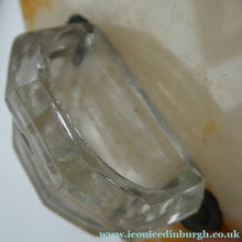 Load image into Gallery viewer, Vintage French 1930s Miniature Holy Water Font with Silver Plaque
