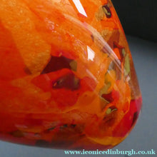 Load image into Gallery viewer, Vintage French CRISTALLERIE LA ROCHERE Tangerine and Tutti-Frutti Coloured Sections
