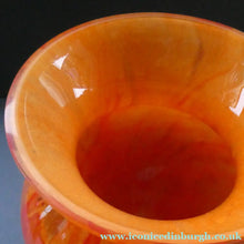 Load image into Gallery viewer, Vintage French CRISTALLERIE LA ROCHERE Tangerine and Tutti-Frutti Coloured Sections
