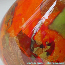 Load image into Gallery viewer, Vintage French CRISTALLERIE LA ROCHERE Tangerine and Tutti-Frutti Coloured Sections
