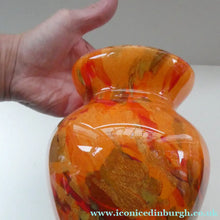 Load image into Gallery viewer, Vintage French CRISTALLERIE LA ROCHERE Tangerine and Tutti-Frutti Coloured Sections
