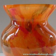 Load image into Gallery viewer, Vintage French CRISTALLERIE LA ROCHERE Tangerine and Tutti-Frutti Coloured Sections

