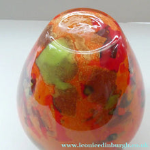 Load image into Gallery viewer, Vintage French CRISTALLERIE LA ROCHERE Tangerine and Tutti-Frutti Coloured Sections
