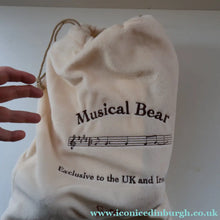 Load image into Gallery viewer, Vintage GEBRUDER BING Style / Steiff Musical Bear. Limited Edition of only 500. Musical No-No Lullaby Teddy Bear
