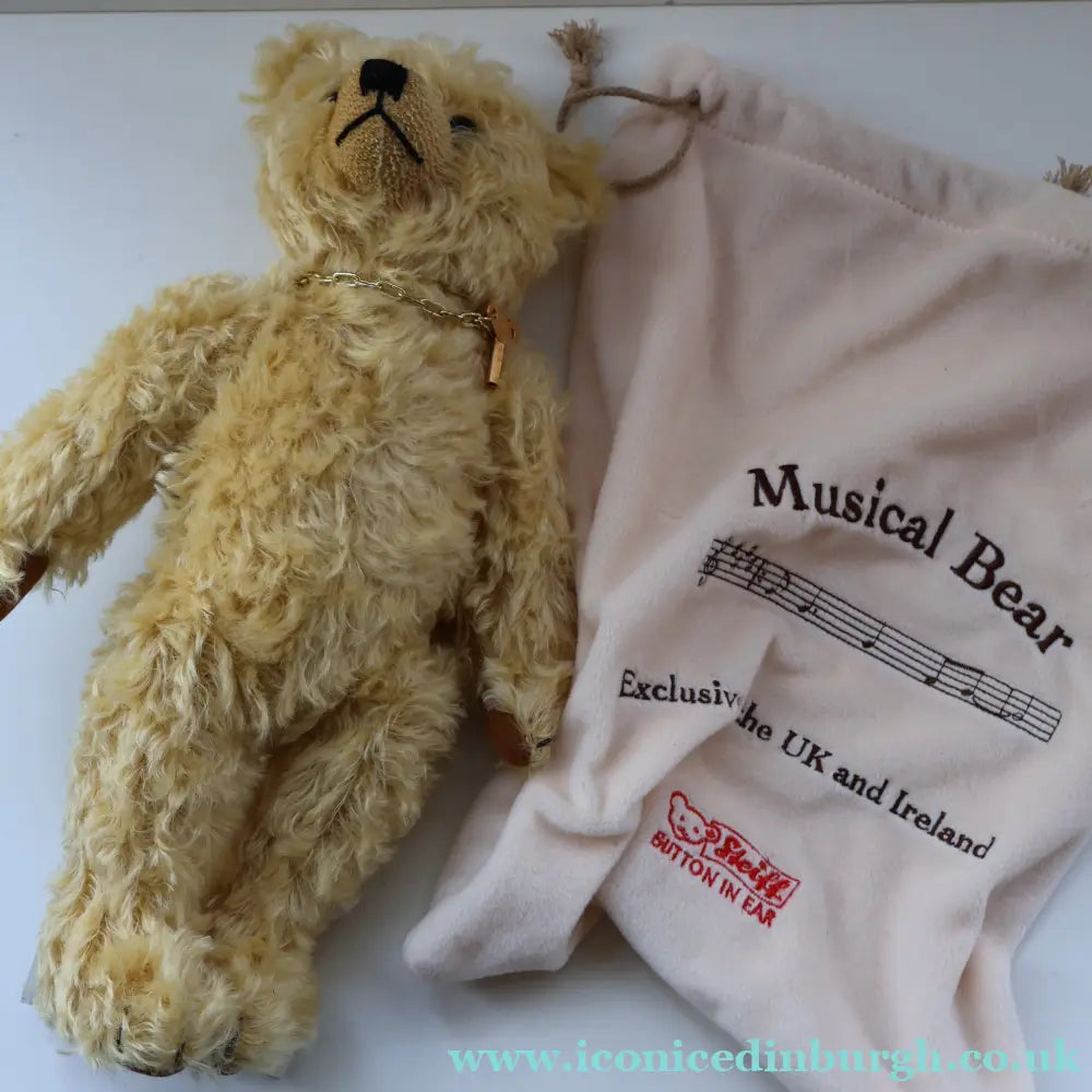 Gebruder Bing Style Steiff Musical Bear. Musical No-No Brahms