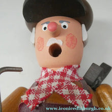 Load image into Gallery viewer, Vintage German Erzgebirge Wooden Handmade Incense Smoker by Frank Beyer: A SHOEMAKER or COBBLER
