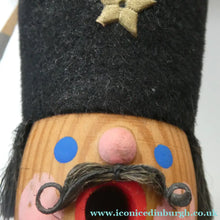 Load image into Gallery viewer, Vintage German Erzgebirge Wooden Handmade Incense Smoker: GUARDSMAN or SOLDIER
