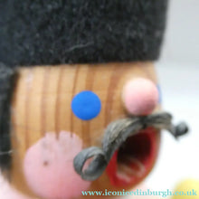 Load image into Gallery viewer, Vintage German Erzgebirge Wooden Handmade Incense Smoker: GUARDSMAN or SOLDIER
