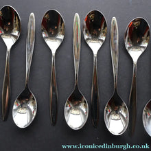 Load image into Gallery viewer, Vintage GERMAN Marke Tischfein 12 Settings Crominal Cutlery Set. Total 68 pieces in metal case
