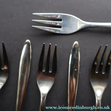 Load image into Gallery viewer, Vintage GERMAN Marke Tischfein 12 Settings Crominal Cutlery Set. Total 68 pieces in metal case
