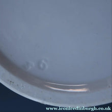 Load image into Gallery viewer, Vintage Grimwades Style White Hooped Household Jar or Canister. BARLEY (black letters)
