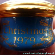 Load image into Gallery viewer, Halcyon Days (Bilston and Battersea) Enamel Christmas Box 1979
