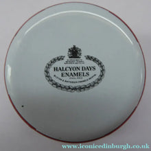 Load image into Gallery viewer, Vintage Halcyon Days Enamel Christmas Box 1993. Medieval Carol Singers
