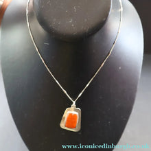 Load image into Gallery viewer, Vintage Handmade Danish Stering Silver Pendant. Signed EGM on the reverse - Scandinavian Jewellery
