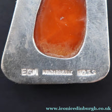 Load image into Gallery viewer, Vintage Handmade Danish Stering Silver Pendant. Signed EGM on the reverse - Scandinavian Jewellery
