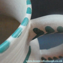 Load image into Gallery viewer, Vintage HONITON POTTERY Stoneware Jug with Hand Painted Viking Galleon Design on Each Side
