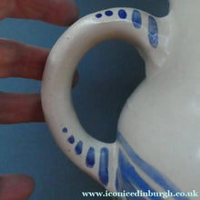 Load image into Gallery viewer, Vintage HONITON POTTERY Stoneware Jug with Hand Painted Viking Galleon Design on Each Side
