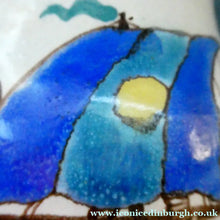 Load image into Gallery viewer, Vintage HONITON POTTERY Stoneware Jug with Hand Painted Viking Galleon Design on Each Side
