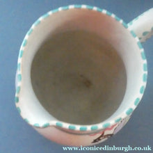 Load image into Gallery viewer, Vintage HONITON POTTERY Stoneware Jug with Hand Painted Viking Galleon Design on Each Side
