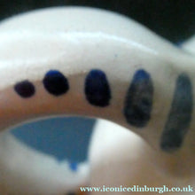 Load image into Gallery viewer, Vintage HONITON POTTERY Stoneware Jug with Hand Painted Viking Galleon Design on Each Side

