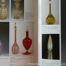Load image into Gallery viewer, Vintage ITALIAN ’A Canne’ Decanter Red and White Stripes Bottle Vase. Attributed to Fratello Toso. 17 3/4 inches
