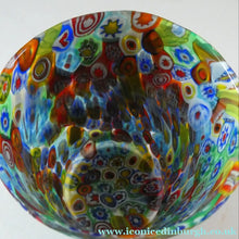 Load image into Gallery viewer, Vintage Italian Millefiori Glass Beaker or Tumbler. Height 4 1/4 inches
