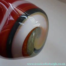 Load image into Gallery viewer, Large Vintage JAPANESE Marti / Multi Glass (Fukuoka) Vase with Original Sticker
