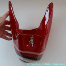 Load image into Gallery viewer, Large Vintage JAPANESE Marti / Multi Glass (Fukuoka) Vase with Original Sticker
