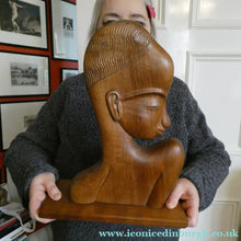 Load image into Gallery viewer, African Native Art Deco Sculpture by possibly Karl Hagenauer
