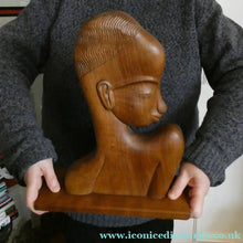 Load image into Gallery viewer, African Native Art Deco Sculpture by possibly Karl Hagenauer
