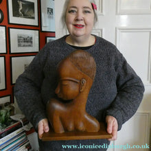 Load image into Gallery viewer, African Native Art Deco Sculpture by possibly Karl Hagenauer
