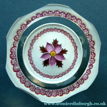 Load image into Gallery viewer, LIMITED EDITION 1983 Caithness Glass Paperweight. Entitled "Winter Flower" by William Manson
