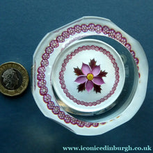 Load image into Gallery viewer, LIMITED EDITION 1983 Caithness Glass Paperweight. Entitled "Winter Flower" by William Manson
