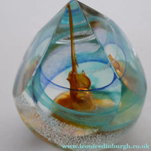 Load image into Gallery viewer, Limited Edition Vintage 1988 Caithness Paperweight Entitled Mists of Time by Margot Thomson
