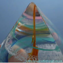 Load image into Gallery viewer, Limited Edition Vintage 1988 Caithness Paperweight Entitled Mists of Time by Margot Thomson
