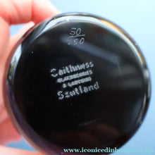Load image into Gallery viewer, Vintage LIMITED EDITION 1990 Caithness Glass Paperweight. Entitled "Blackberries and Ladybird" by William Manson
