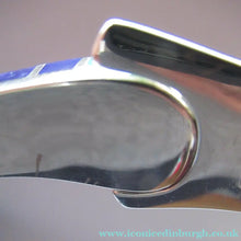 Load image into Gallery viewer, Vintage Mexican Taxco 925 Sterling Silver Bracelet Bangle with Coloured Agate Stones 

