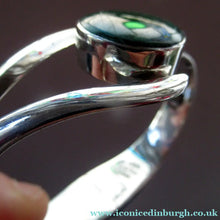 Load image into Gallery viewer, Vintage Mexican Taxco 925 Sterling Silver Bracelet or Hinged Bangle
