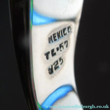 Load image into Gallery viewer, Vintage Mexican Taxco 925 Sterling Silver Bracelet or Hinged Bangle
