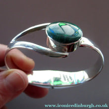 Load image into Gallery viewer, Vintage Mexican Taxco 925 Sterling Silver Bracelet or Hinged Bangle
